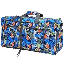 Woogwin Travel Duffel Bag Large Foldable Waterproof