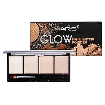 Mars 4 in 1 Glow Baked Highlighter (Trendy Girl) FREE MITENO UNDER EYE CREAM