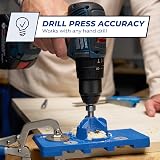 Kreg KHI Concealed Hinge Jig, Blue — Accurate Hinge Positioning view 3