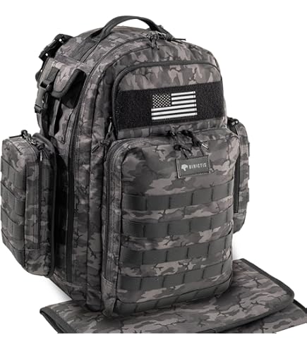 Amazon.com : Diaper Bag Backpack for Dad, DBTAC Large Baby Nappy