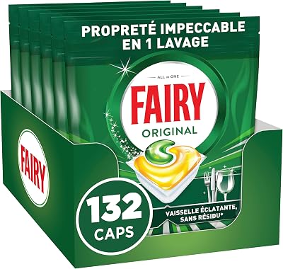 Original Tout-en-1 Tablettes Lave-Vaisselle Parfum Citron x132