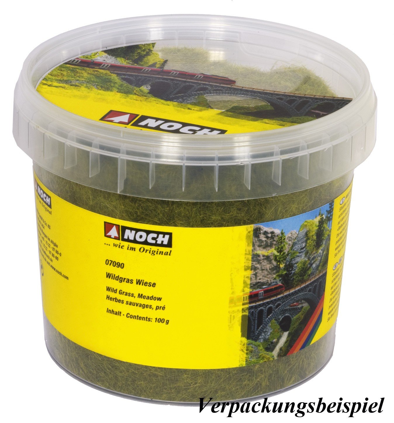 Noch 07092 6 mm Wild Grass Light Green Landscape Modelling