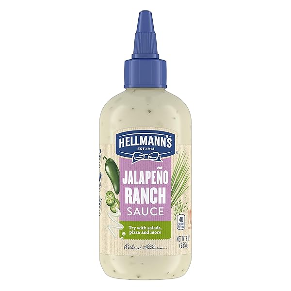 HELLMANN’S DRESSING AND DIP FOR BURGERS, SANDWICHES, AND...