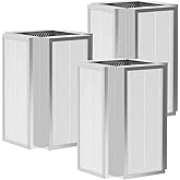 Elnuliros Replacement Filter Compatible with MA-50 Series Air Purifi-er, 3 in 1 Premium Filtration with Efficiency Premium Filter, Activated Carbon and Pre-filte, 3 Pack