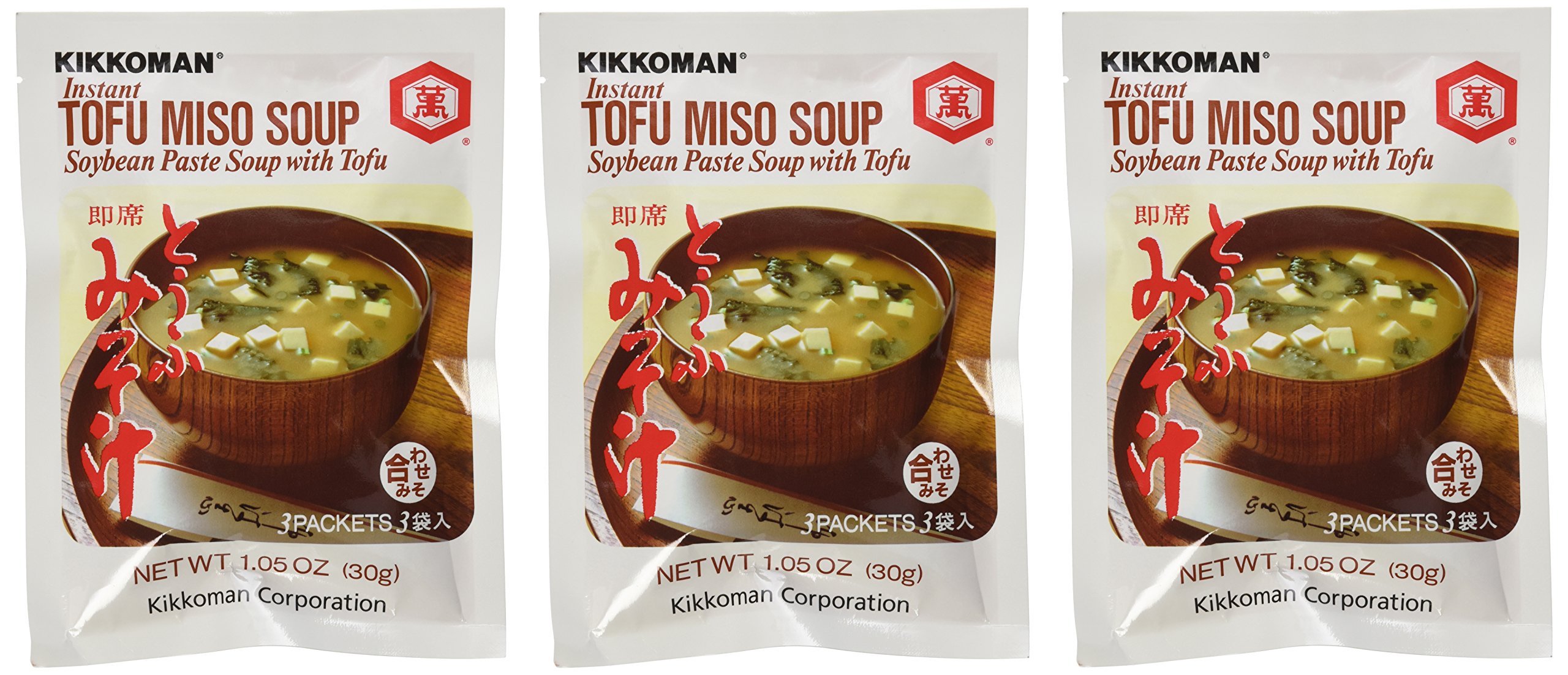 Kikkoman Instant TofuSpinach Miso Soup Mix (9 Pockets