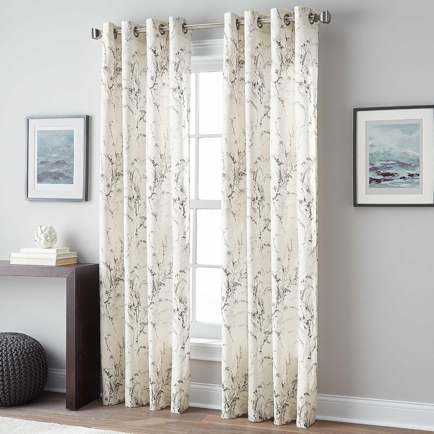 Amazon Com Peri Home Botanical 84 Inch Grommet Top Window Curtain