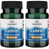 Swanson Lutein 10 Milligrams 60 Sgels (2 Pack)