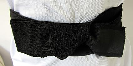 Japanischer Obigurtel Elastischer Gurtel Kuro Laido Kendo Aikido Schwarz Amazon De Sport Freizeit