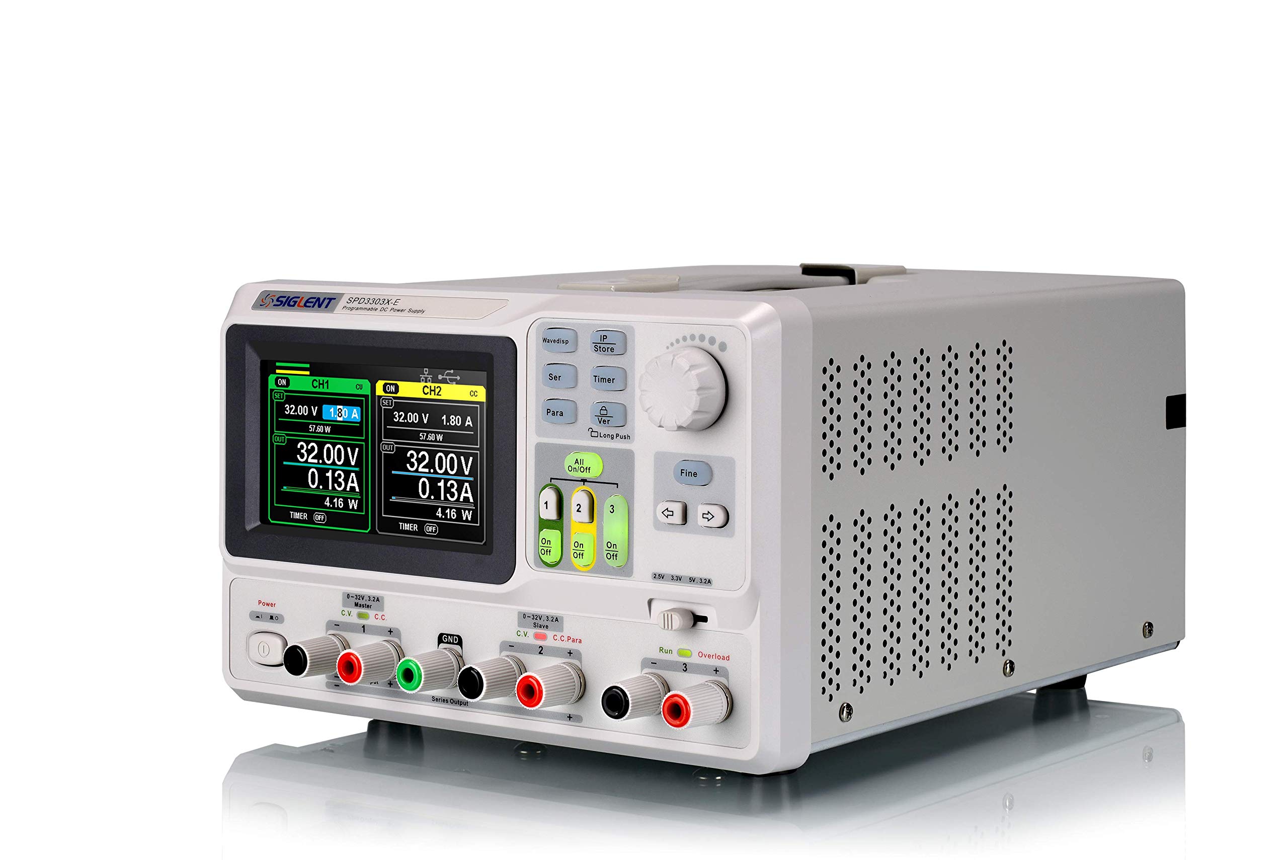 Siglent Technologies SPD3303X-E Triple Output Power Supply