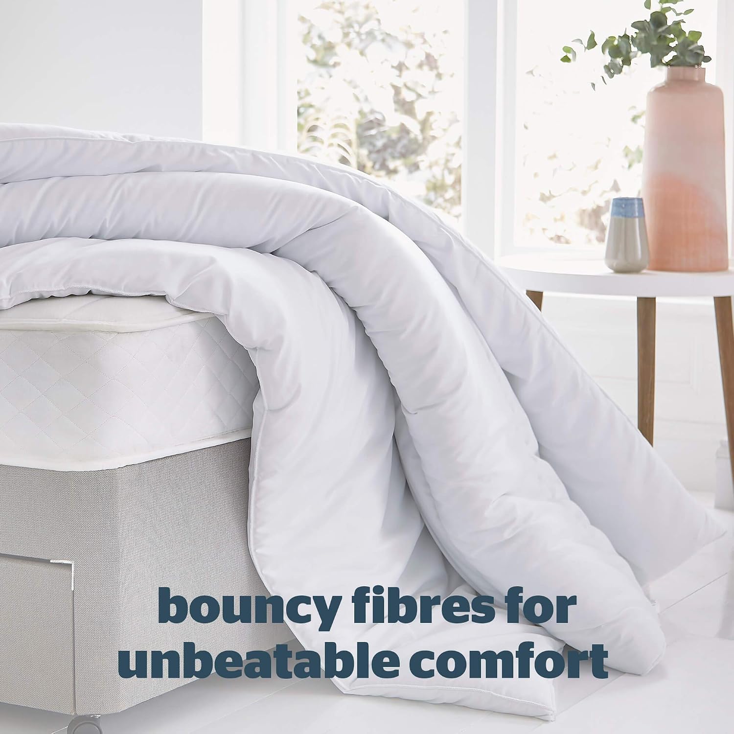Silentnight Ultrabounce Duvet - 13.5 Tog, King, White - Image 3