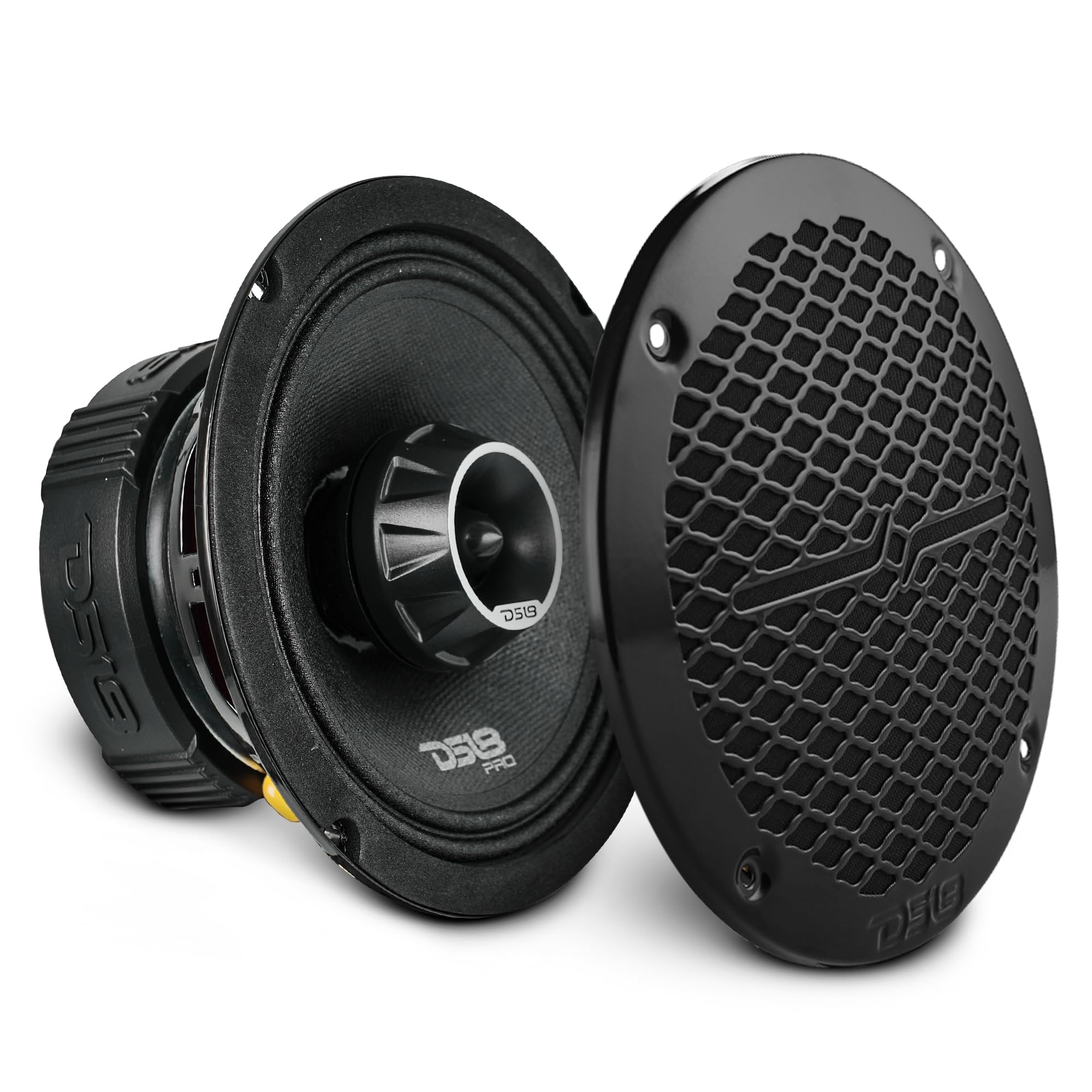 DS18 PRO-ZT6 6.5-Inch 2 Way Pro Audio Midrange Speakers with 6.5