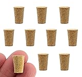 EISCO 10PK Cork Stoppers, Size #0-7mm Bottom, 10mm