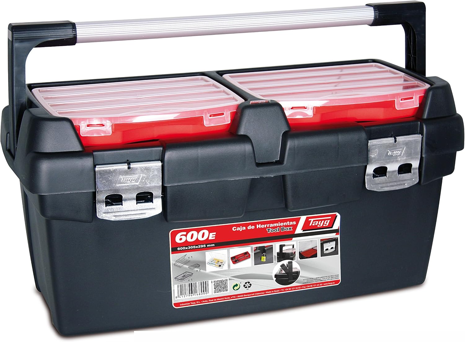 Tayg - Caja herramientas nº 600-E: Amazon.es: Bricolaje y herramientas