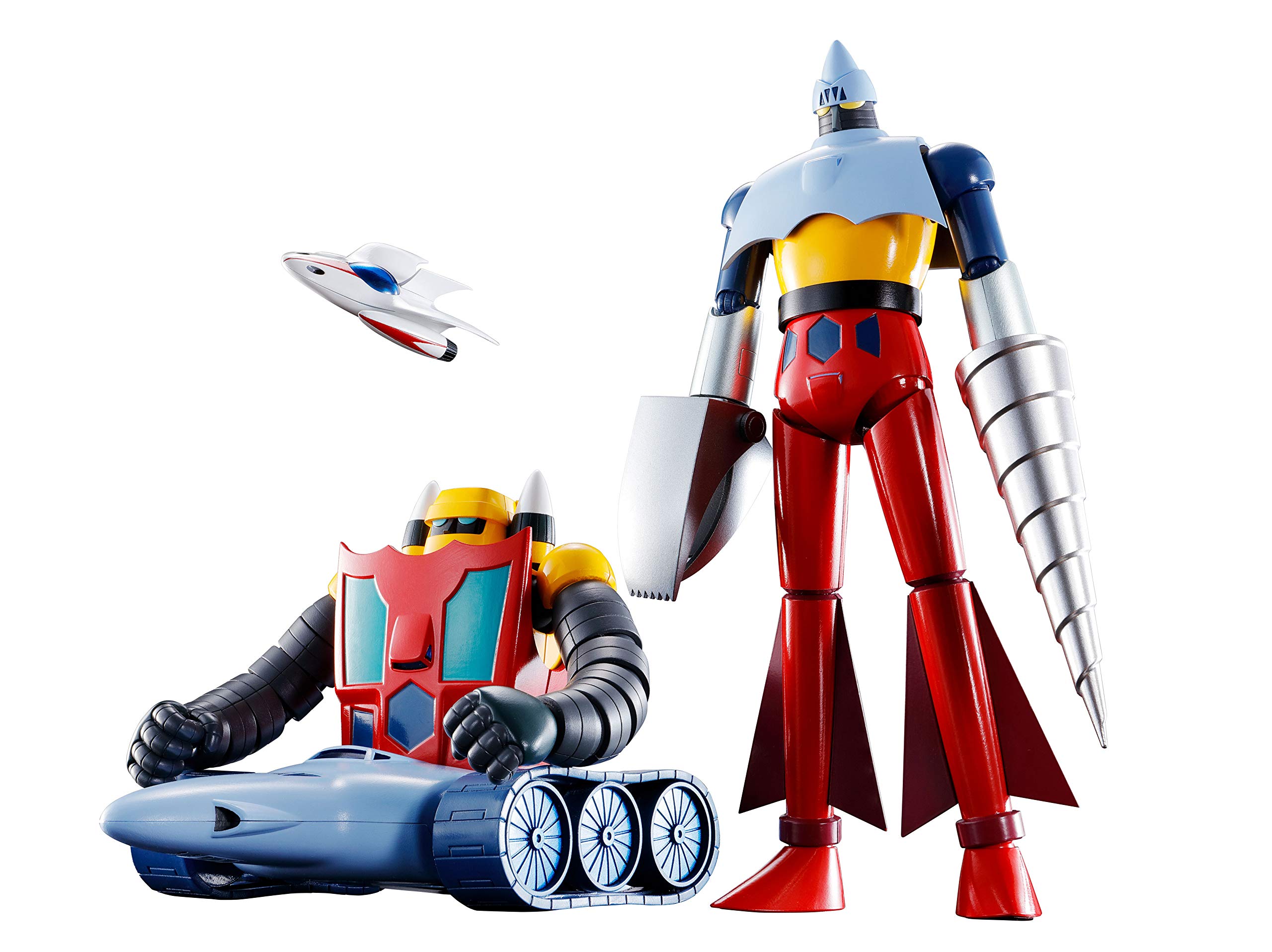 Bandai - Getter Figurine - Getter Robo Soul of Chogokin GX-91 Getter 2&3 D.C. TV Anime Version 18 cm - 4573102581198