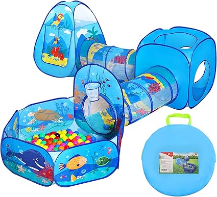 baby tunnel and ball pit
