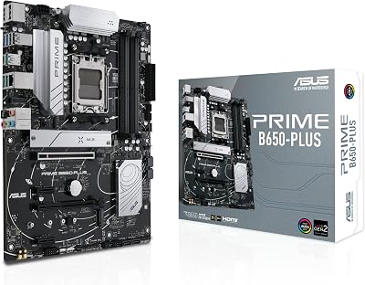 ASUS Prime B650-Plus AMD AM5 ATX Motherboard DDR5 PCIe 5.0 2.5Gb Ethernet
