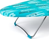 Beldray LA023735PEG Table Top Ironing Board 73 x 31 cm Blue Peg Print view 7