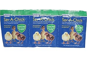 MILK PRODUCTS LLC 3 Set - Sav-A-Chick Electrolyte & Vitamin Supplement (3-0.2 oz Packets)