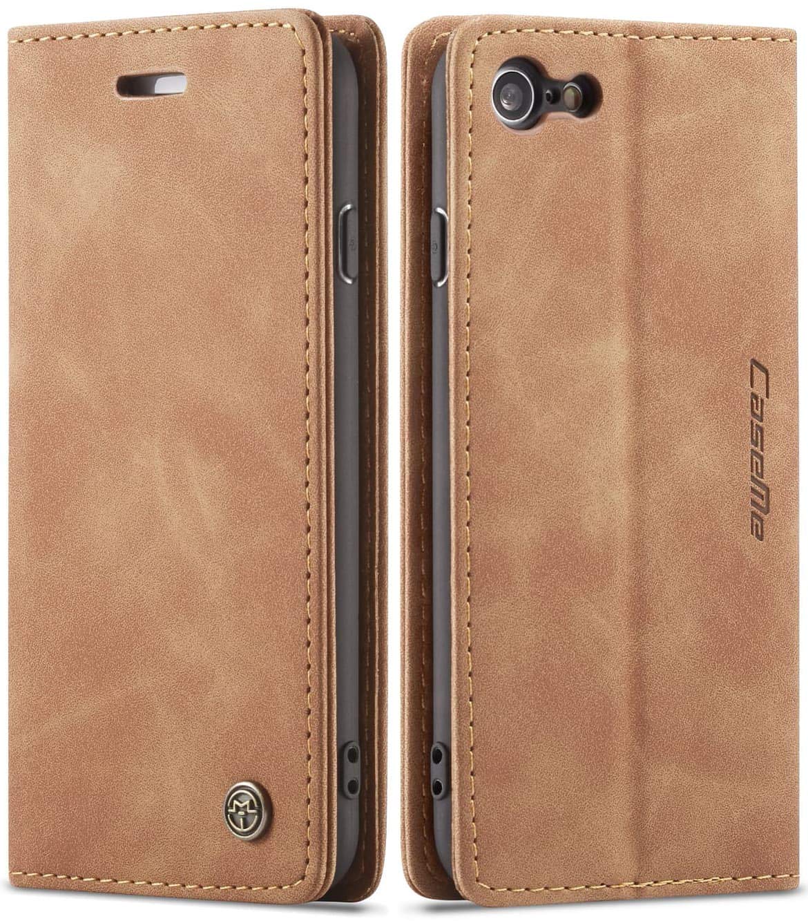 SINIANL iPhone Wallet Case iPhone Leather Case, Folio Case with  Kickstand Credit Card Holder Magnetic Closure Folding Flip Book Cover Case