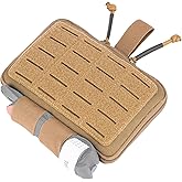 Dotacty Medical Pouch for Tactical/Duty Belt MOLLE Vest/Pack EMT First Aid Pouch IFAK Utility Pouch Trauma Kit Organizer w/Tourniquet Holder