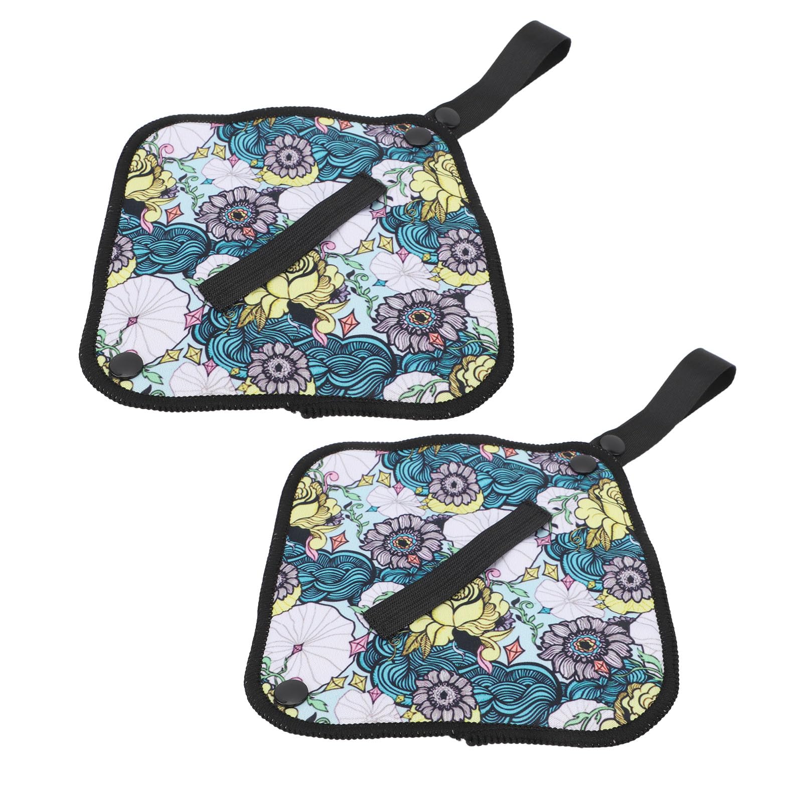 Xiuganpo Pee Cloth for Women Hiking, Eco Friendly Pee Cloth Silver Infused 2pcs for Female Urination Solution, Reusable Easy to Use Absorbent Wipes for Outdoors Hiking Camping (Type 4)