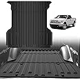 TripleAliners Truck Bed Mat Compatible with 2004-2014 Ford F150 Accessories 5.5FT Vehicle Perfectly Flush All Weather Protection TPE Heavy Duty Pickup Car Bed Cargo Mat