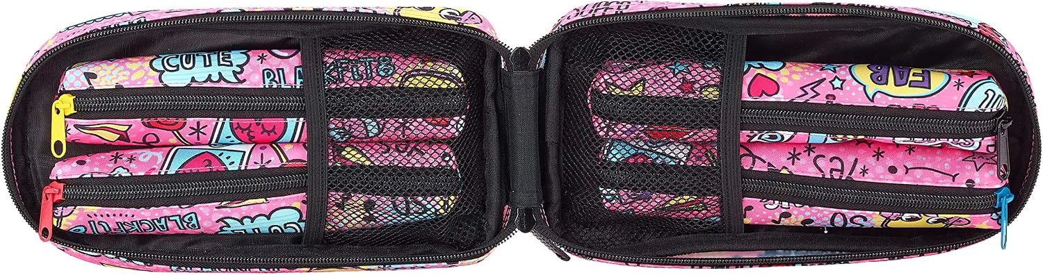 Safta Toiletry Bag with 4 Cases - Multi-Coloured, 441940-847, 441940-847, Pink/Blue - Image 4