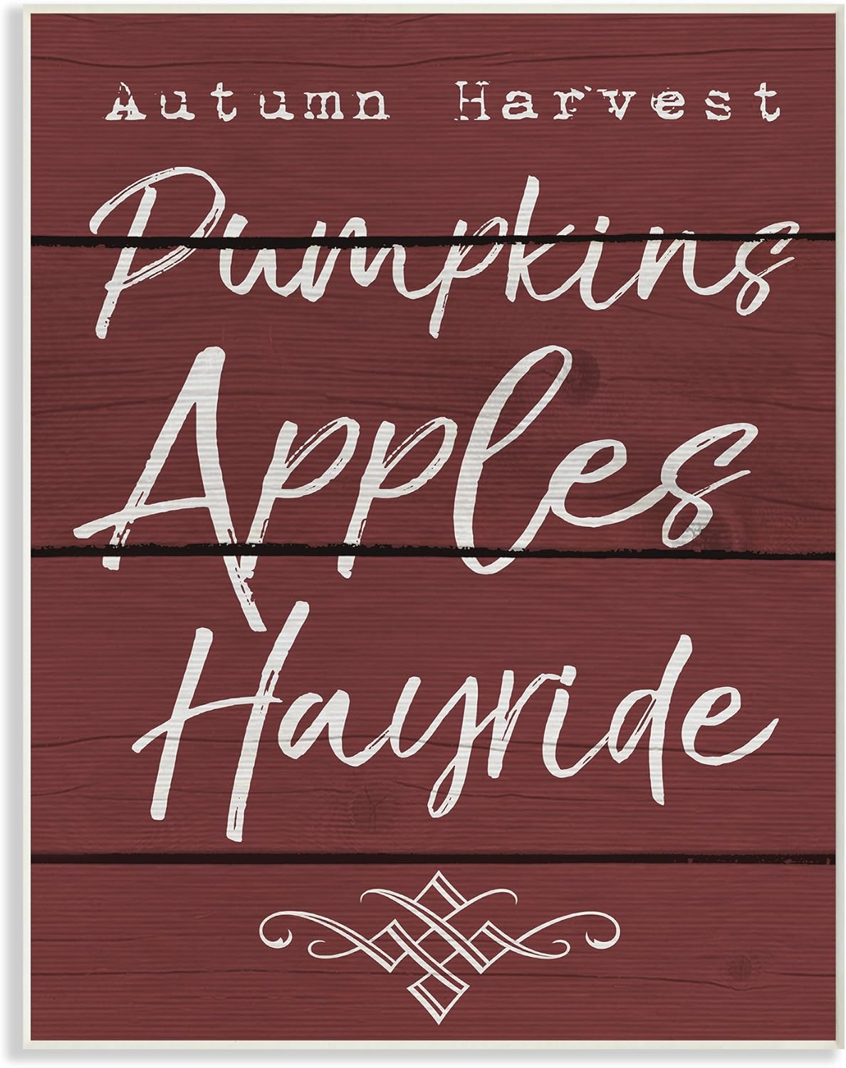 Paintings - The Stupell Home Décor Collection Autumn Harvest Activities Wall Plaque Art, 10 x 15