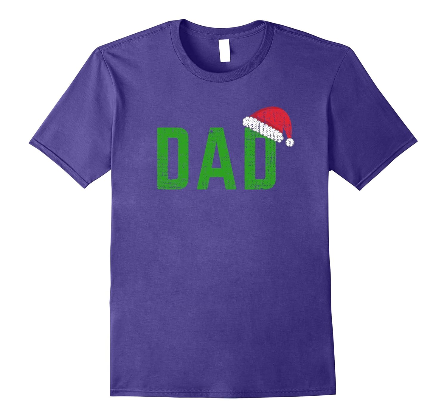 Dad Christmas Santa Hat Family Matching Pajamas T-Shirt-ANZ