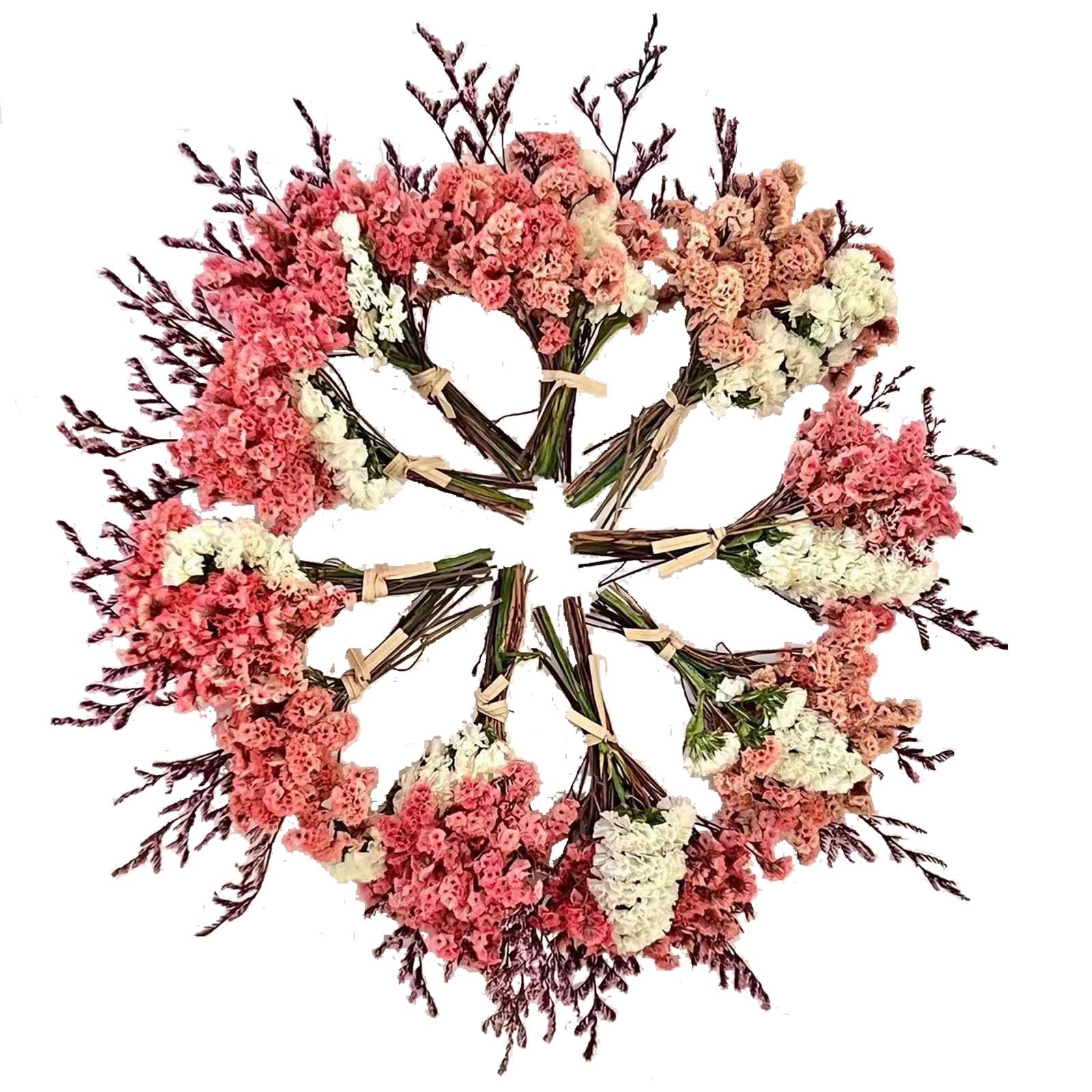 Photo 1 of 10 PCS Dried Flowers - Mini Dried Flower Bouquet Wildflower Decor, Natural Flowers Forget Me Not Myosotis Sylvatica Babysbreath, Floral Plant Flower for Crafts DIY Photo Props Gift Décor