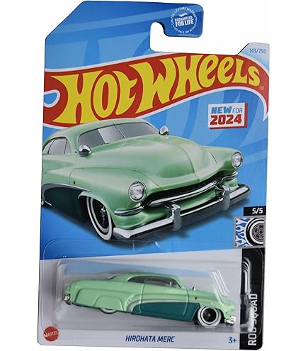 ミニカー HIROHATA MERC Amazon.com: Hot Wheels Hirohata MERC, Rod Squad Series, 1:64