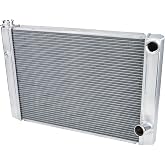 &lrm;Allstar Performance ALL30336 Radiator - 28 in W x 19 in H x 2.25 in D - Dual Pass - Passenger Side Inlet - Passenger Side Outlet - Aluminum - Natural - Each