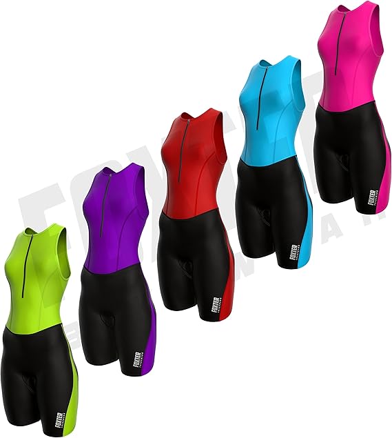 Foxter Women`s Triathlon Suit Tri Race Suit Women Trisuit Running