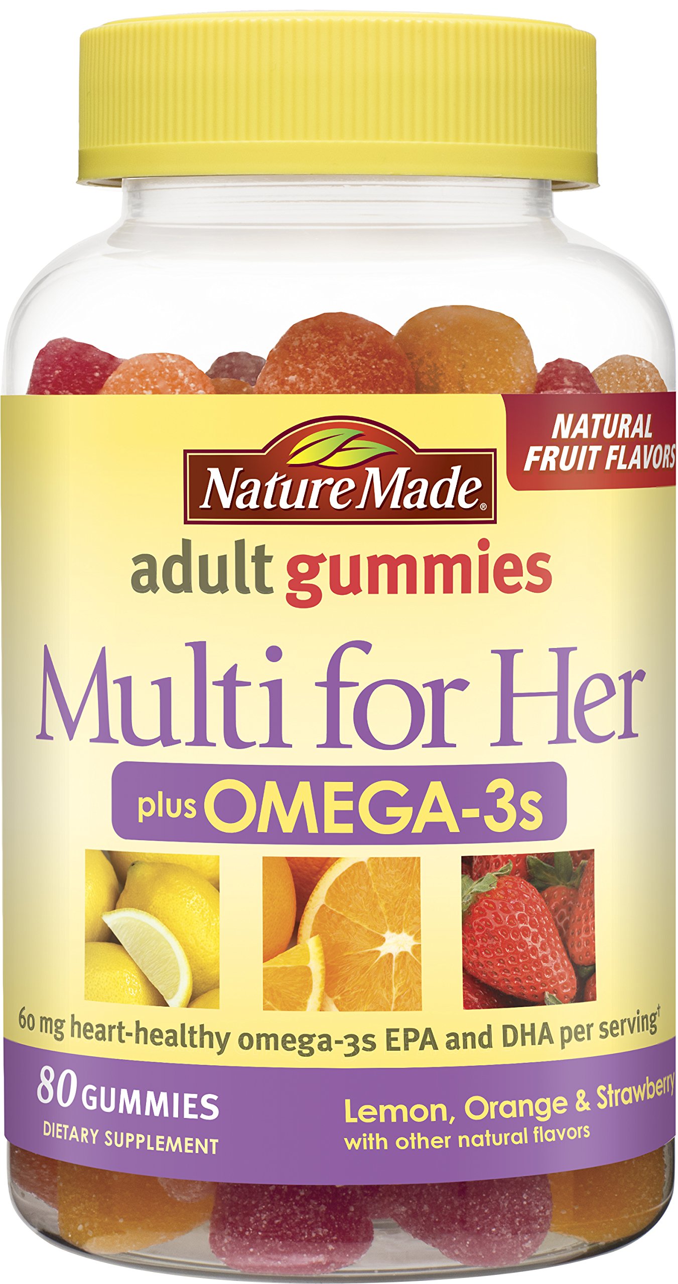 Amazon.com: Nature Made Calcium w. D3 Adult Gummies (500 ...