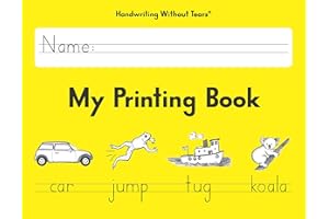 Handwriting Without Tears My Printing Book - Grade 1