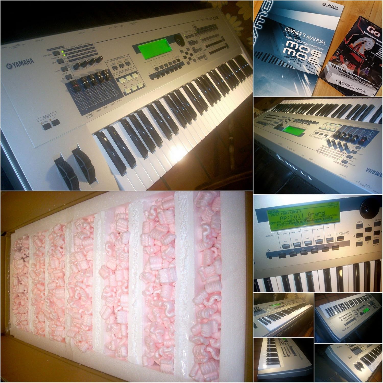 Amazon.com: Yamaha MO6 Professional ship, fast pro packaging and Manual:  Musical Instruments