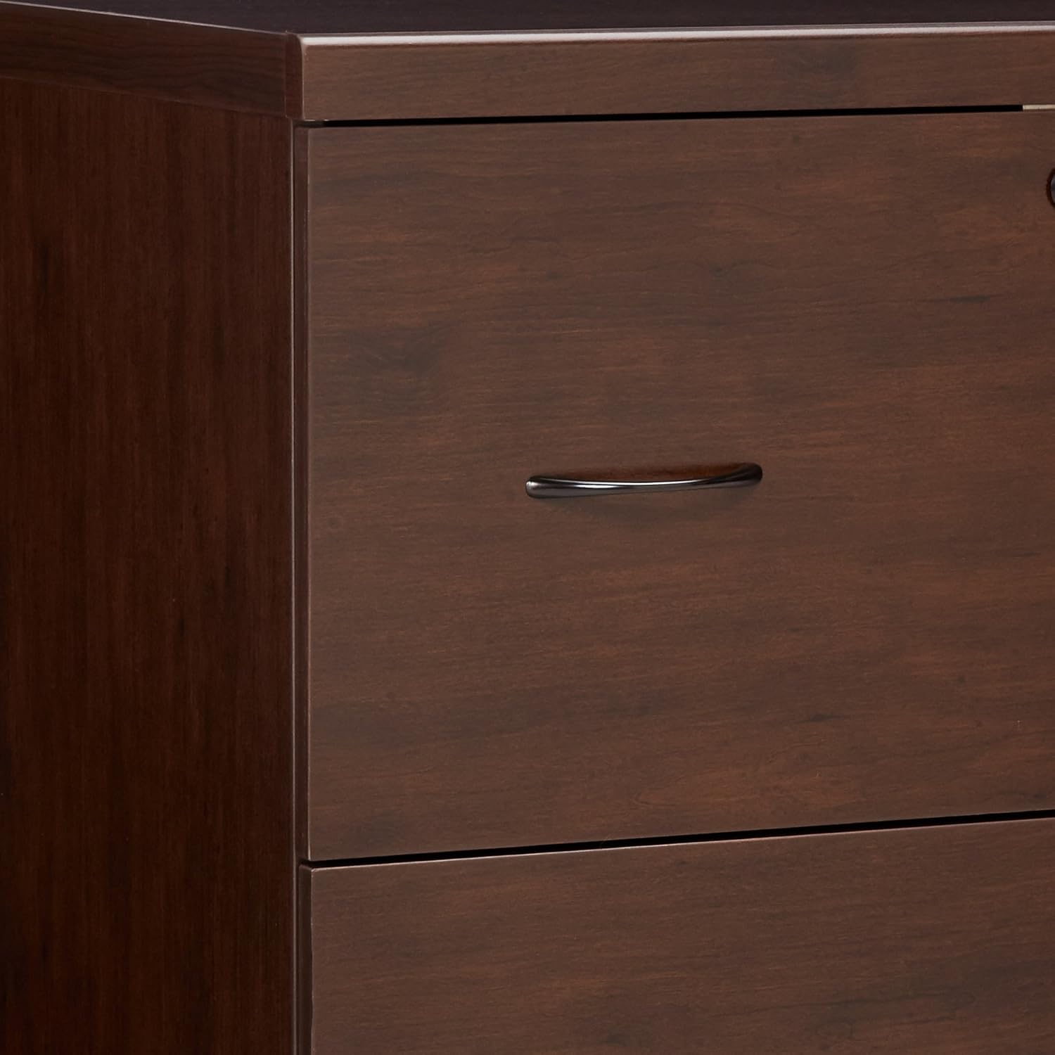 Amazon Com Z Line Designs 2 Drawer Lateral File Espresso Cabinet With Black Accents Furniture Decor