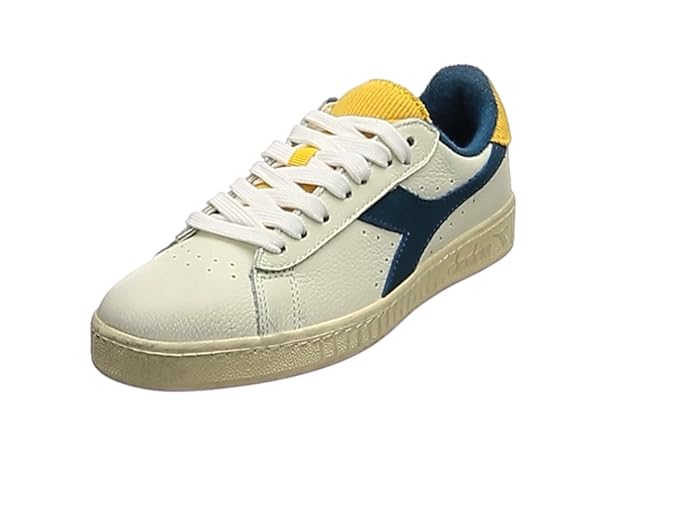 diadora game l low uomo giallo
