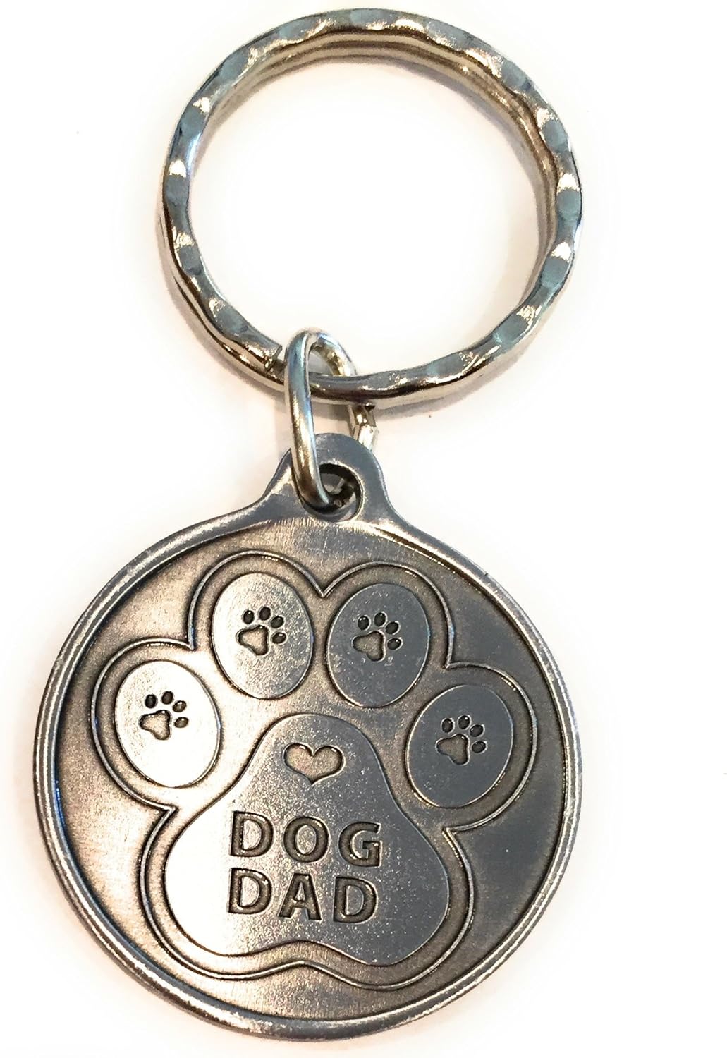 dog dad keychain
