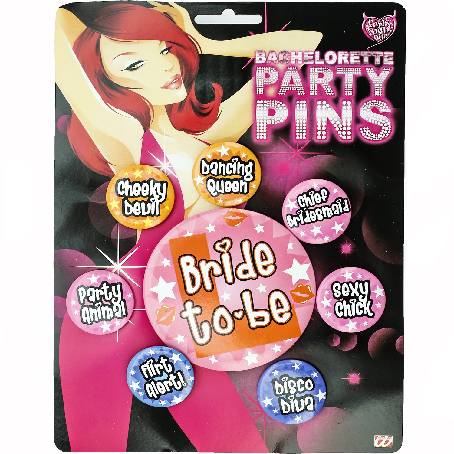 Hen Party Accesories Bride to Be - 4 piece set Hen Do Games Decorations Veil Badges Sash Garter