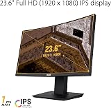 ASUS TUF Gaming VG24VQR 23.6 inch Curved Full HD 165Hz FreeSync Premium view 2
