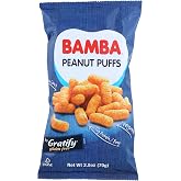 BAMBA Peanut Butter Puffs by Osem Foods Israel - Gluten Free &amp; Vegan 2.5 oz (Pack Of 12)