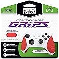 KontrolFreek Performance Grips for Xbox One and Xbox Series X Controller (Inferno Red)