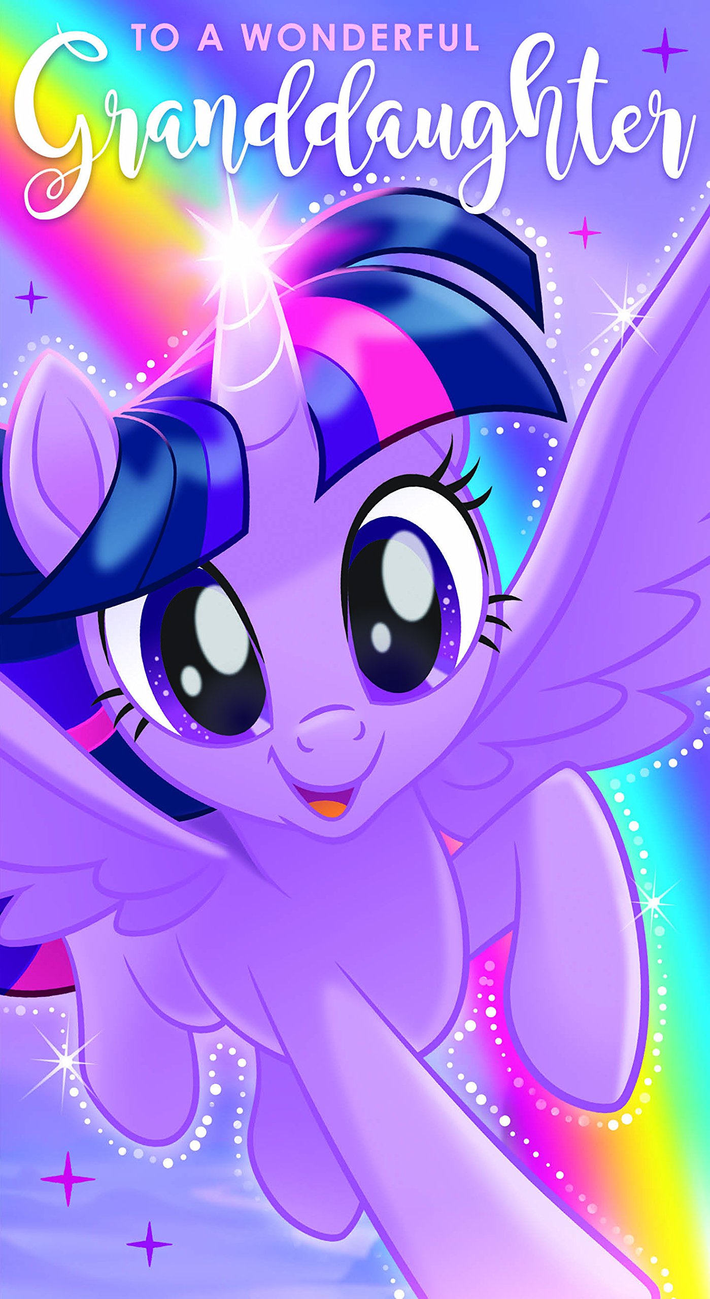 My Little Pony MP040 Movie Granddaughter Birthday Card