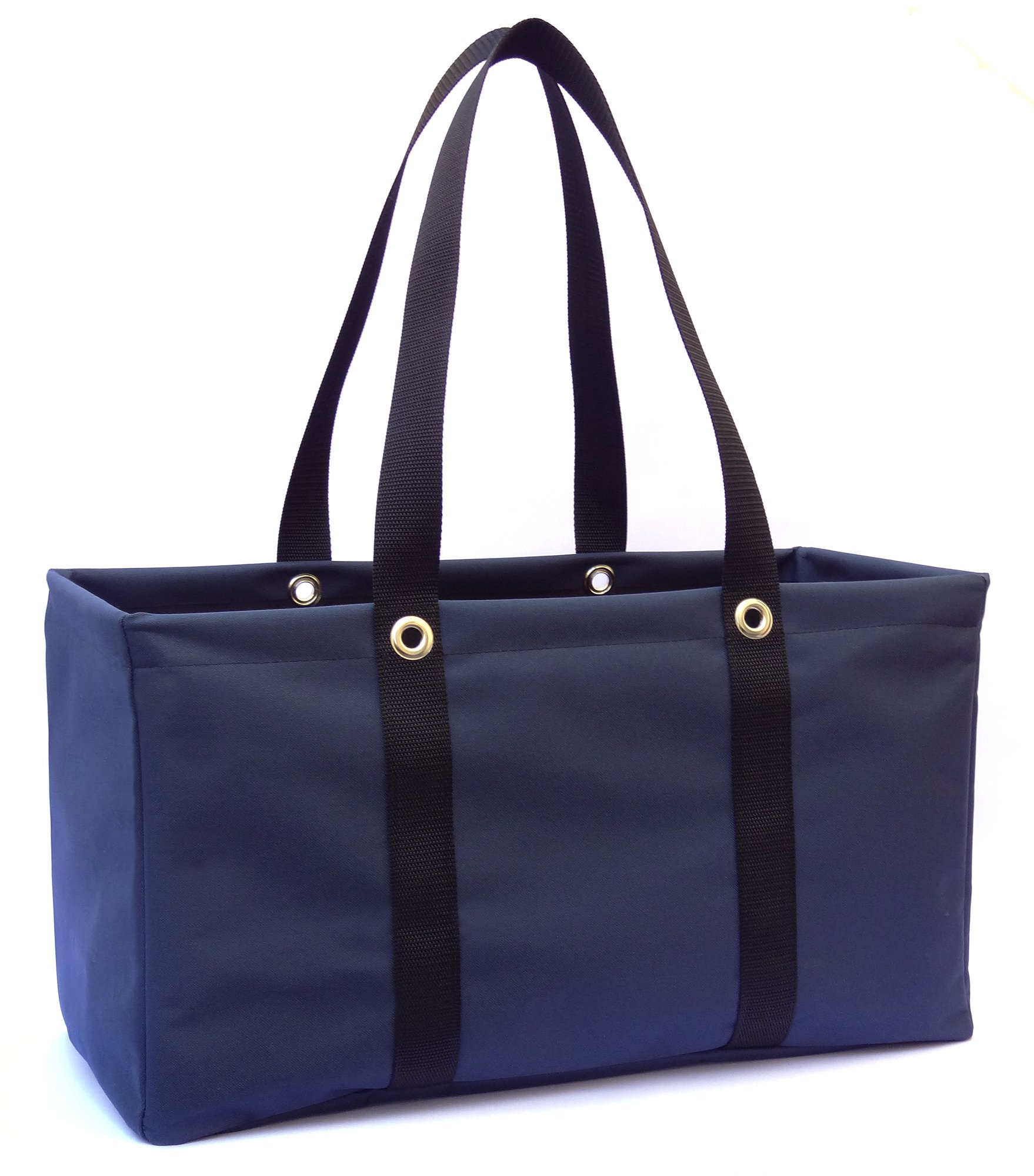 MDM Large Utility Tote Bag, Organizer, Laundry Bag "Black