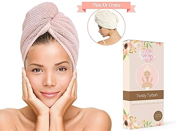Goddess Body Co Pink Super Absorbent No More Frizz Quick Drying
