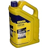 IRWIN Tools STRAIT-LINE Permanent Staining Marking Chalk, Indigo Blue, 4 lb (4935524)