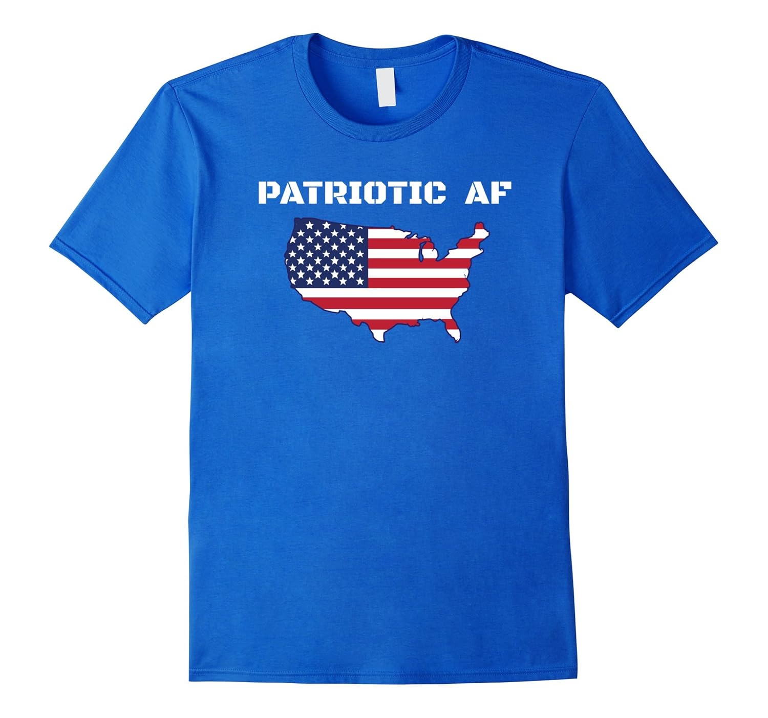 PATRIOTIC AF FUN JULY 4TH AMERICAN PRIDE T SHIRT-anz