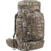 XMILPAX Large Military Backpack Army Rucksack Tactical MOLLE Pack for Camping Backpacking Hunting Bushcraft Adventure 70L…