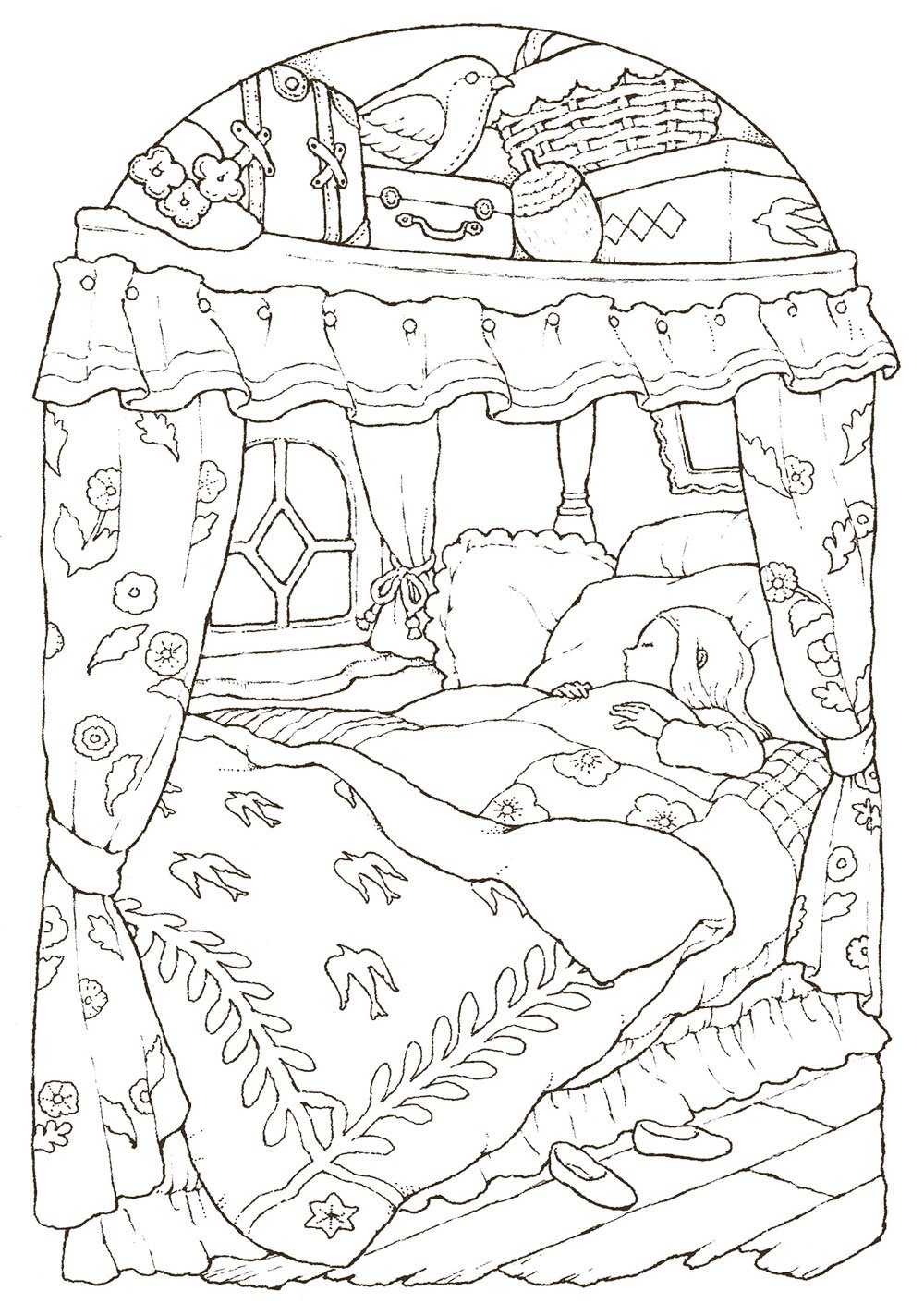 わたしの塗り絵 Post Card Book 森の少女の物語 井田千秋 本 通販 Amazon